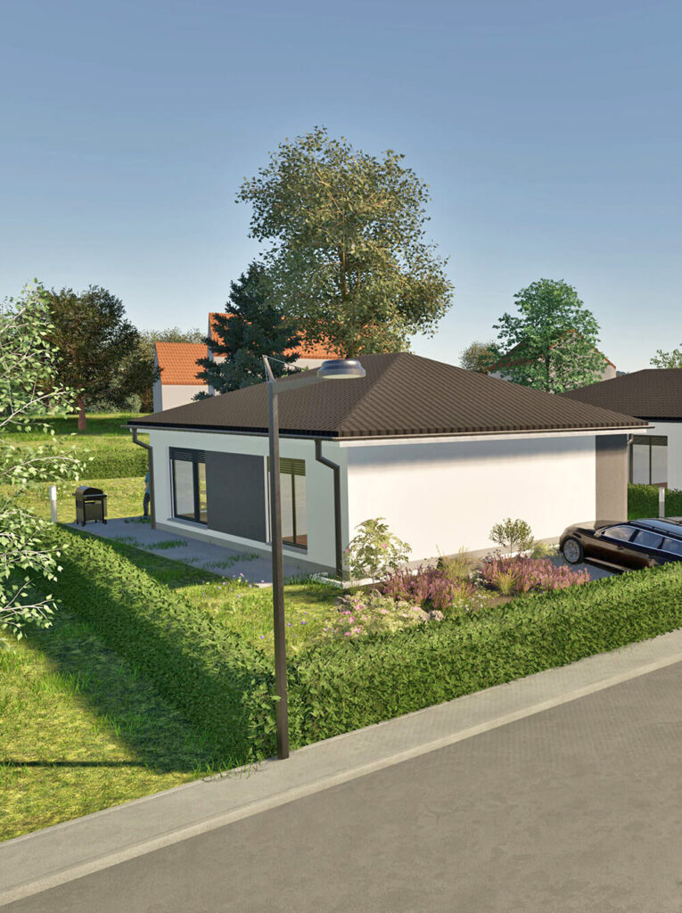 Wohnbungalows für Paare und Familien in Kirchenpingarten